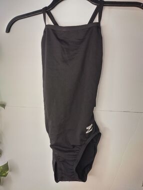 Speedo Black Performance One-Piece Swimsuit